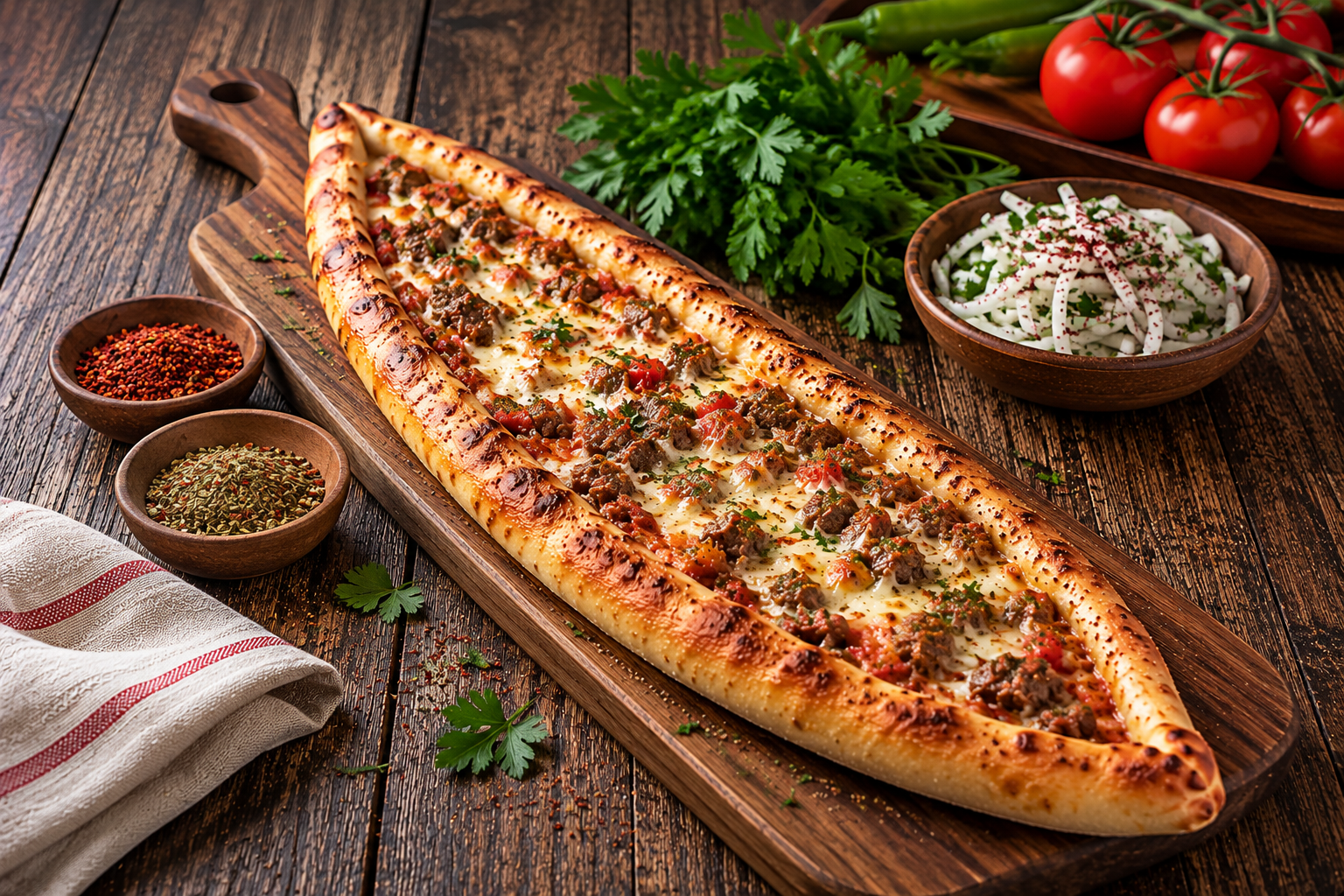 Karışık pide