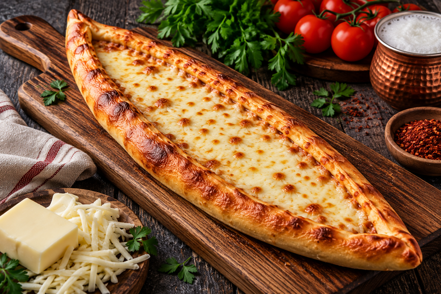 kaşarlı pide 