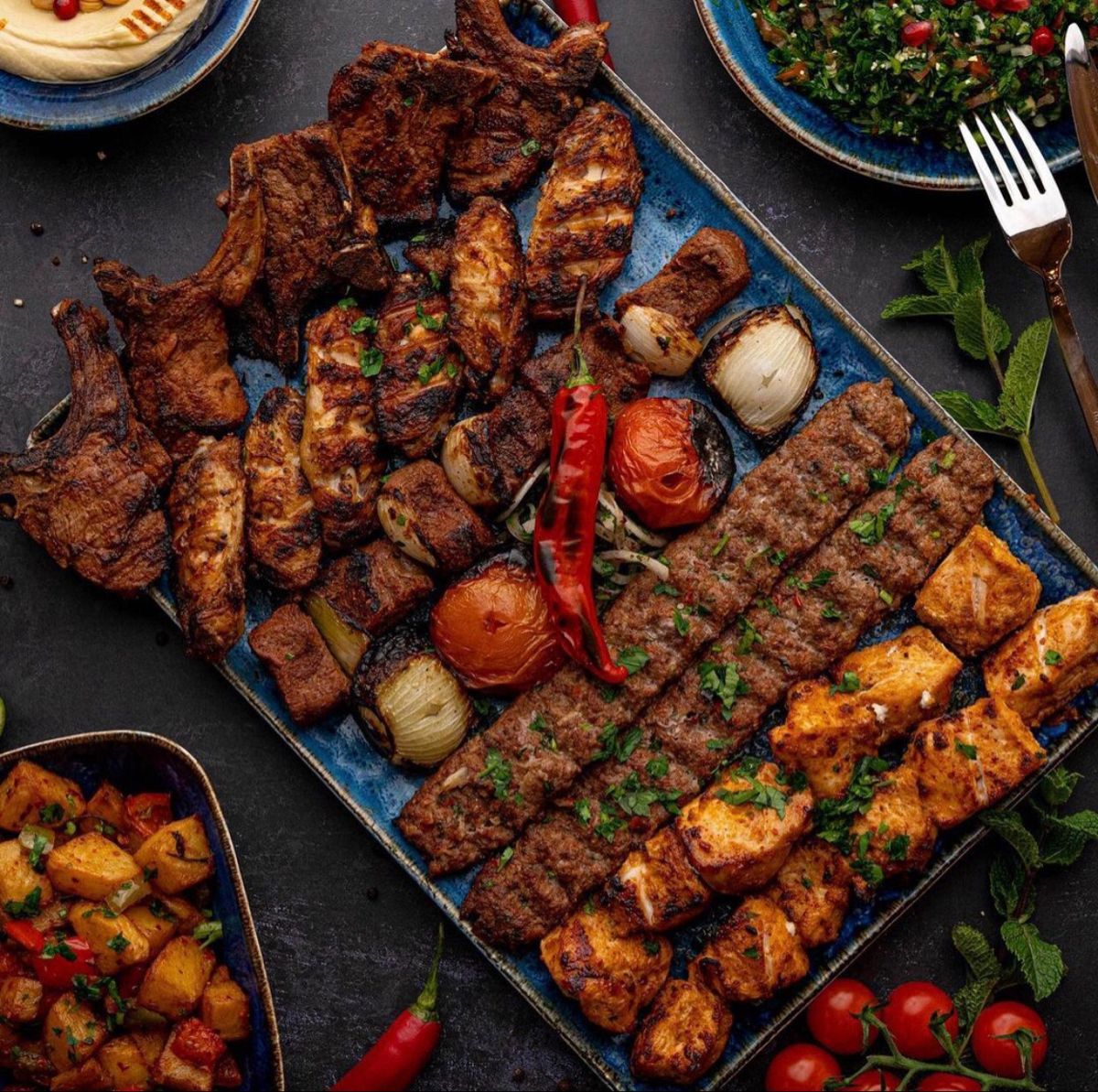 3 KİŞİLİK KARIŞIK IZGARA